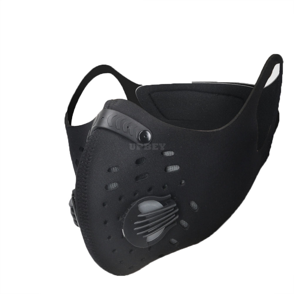 Unisex Activated Carbon Dust - proof Sports Healthy Mask Riding Sports ...