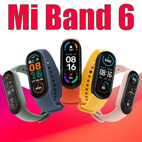 2021 New Original Mi Band 6 Xiaomi NFC GPS Altimeter Multilanguage Smartband Fitness Tracker Smart Bracelet Heart Rate Waterproof Blood Oxygen